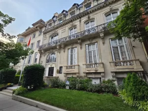 Embassy of India building in Washington DC, United States